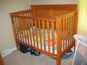 A crib is one of the things you need to buy when expecting a baby