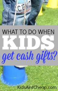 What do you do when money is given to your kids? There are two options: make them save it or let them spend it. But, which is the right option?
