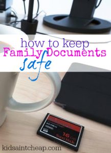 Doing some spring cleaning? Don't forget about keeping family documents safe. Here's what to do.