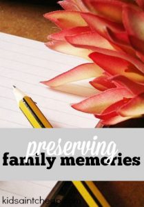 What's your favorite method for preserving family memories? While mine can be a little on the expensive side it's what I prefer to do.