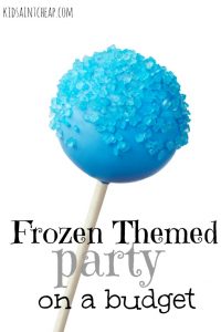 Throwing a themed party doesn't have to be expensive. Here's how we were able to throw a Frozen Themed Party on a budget.