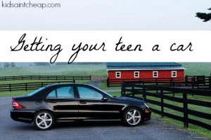 Thinking of getting your teen their first car? Here are something you need to think of first.