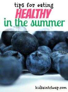 The summer is such a busy time which makes it so easy to constantly eat junk all the time. Here's how you can eat well in the summer without sacrificing taste.