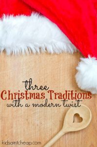 The best part of Christmas is creating memories with friends and family. Here are three Christmas traditions with a modern twist for you to try.