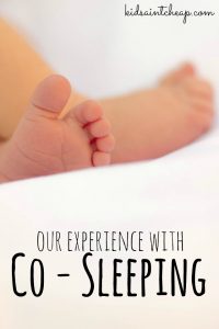 Before having a baby we never thought we'd be co-sleeping. But we did. For ten months. Here's how it went.