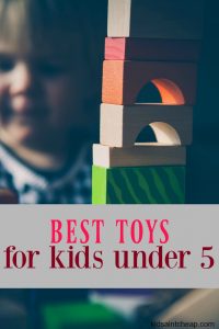 If you're buying a gift for a little one and want to spend your money on something that will actually be used here are my favorite toys for kids under 5.
