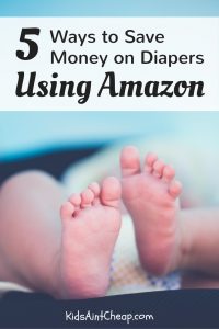 If you're already a fan of online shopping, then here are some great ways to save money on diapers using Amazon.