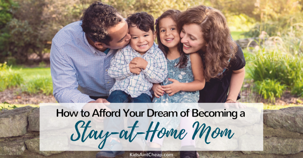 how to afford being a stay-at-home mom