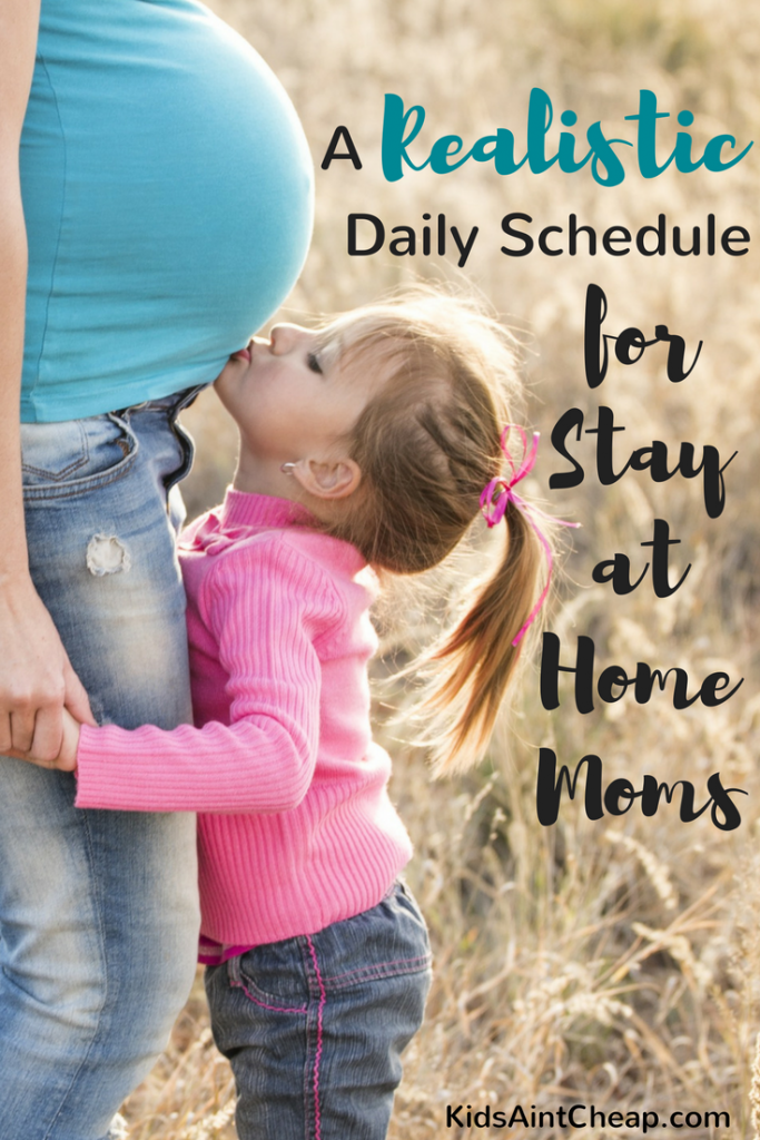 Daily Schedule for Stay-at-Home Moms