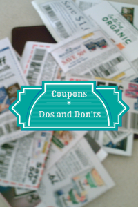 Couponing Dos and Don'ts