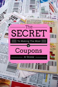 Making The Most of Coupons