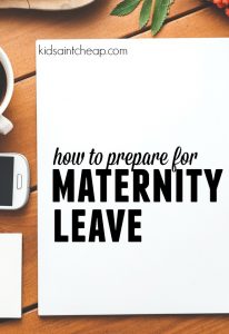 When my first baby came I was so unprepared. Now I would do everything differently. If you're expecting here's how to prepare for maternity leave.