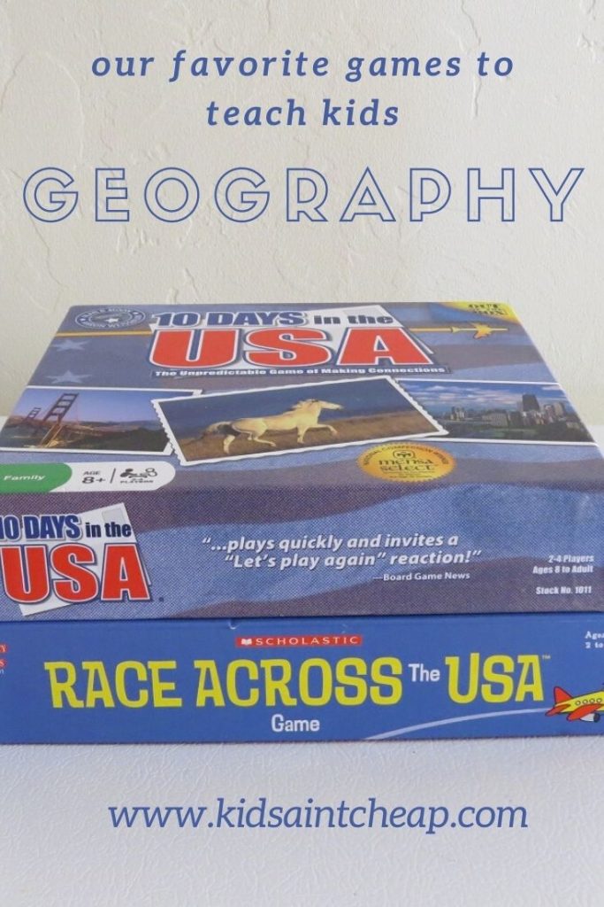 Our Favorite Games to Teach Children Geography