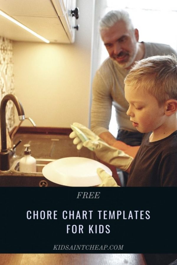 Chore Chart Template for Kids