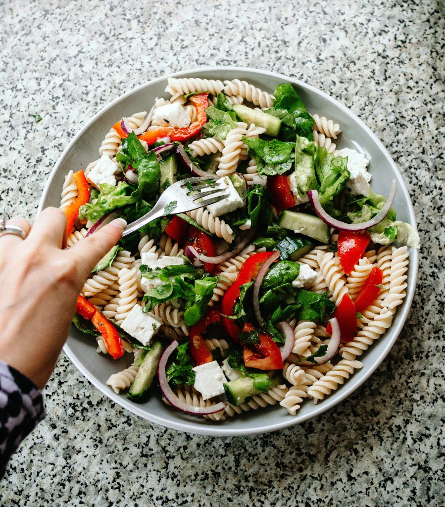 3. Pasta Salad Cups